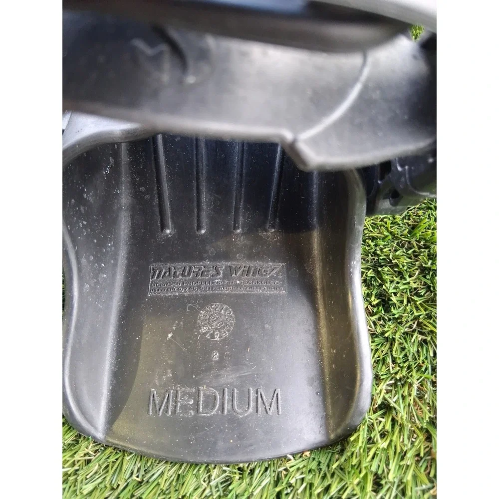 Scubapro Twin Jet Max Split Fins Medium Open Heel Black Dive Fins Made in U.S.A